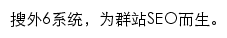 搜外6系统网站详情