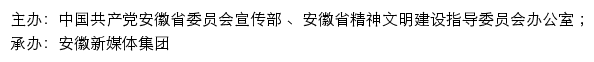 安徽文明网（安徽省精神文明建设指导委员会办公室）网站详情