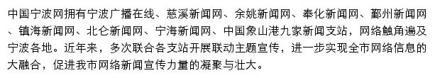 北仑新闻网网站详情