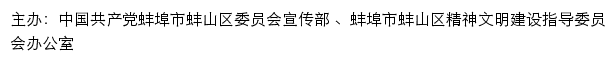 蚌山文明网（蚌埠市蚌山区精神文明建设指导委员会办公室）网站详情