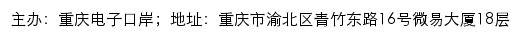 中国（重庆）国际贸易单一窗口网站详情