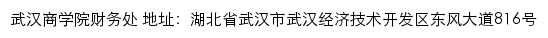 武汉商学院财务处网站详情