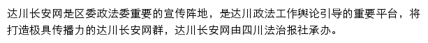 达川长安网网站详情