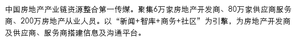 新浪地产网(全国站)网站详情