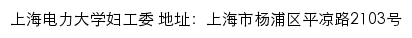 上海电力大学妇工委网站详情