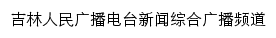 吉林人民广播电台新闻综合广播频道网站详情