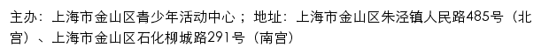 上海市金山区青少年活动中心网站详情