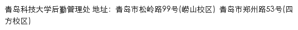 青岛科技大学后勤网网站详情