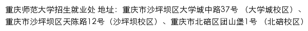 重庆师范大学招聘信息服务系统网站详情