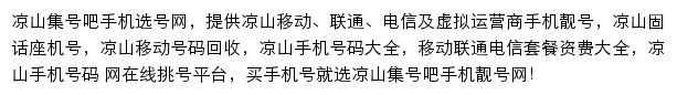 凉山集号吧网站详情