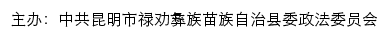 禄劝长安网（中共昆明市禄劝彝族苗族自治县委政法委员会）网站详情