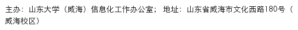 山东大学（威海）信息化工作办公室网站详情