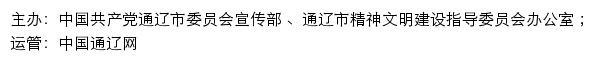 通辽文明网（通辽市精神文明建设指导委员会办公室）网站详情