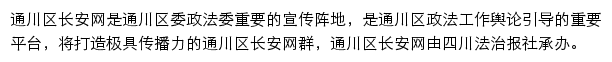 通川长安网网站详情