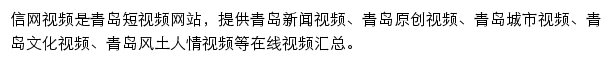 信网视频频道网站详情