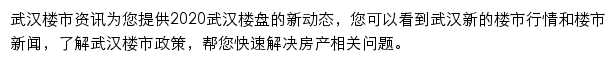 安居客武汉楼市资讯网站详情