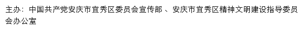 宜秀文明创建网（安庆市宜秀区精神文明建设指导委员会办公室）网站详情