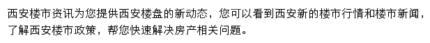 安居客西安楼市资讯网站详情