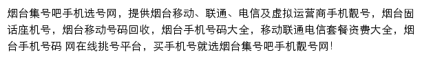 烟台集号吧网站详情