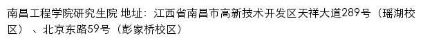 南昌工程学院研究生教育网网站详情