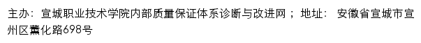 宣城职业技术学院教学诊断与改进专题网站网站详情