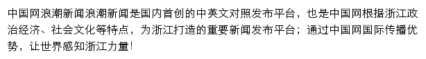 浪潮新闻_中国网网站详情