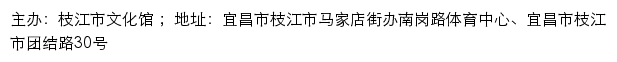 枝江市文化馆网站详情